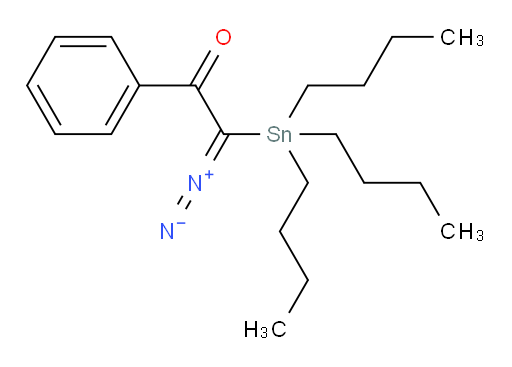 2-diazo-1-phenyl-2-(tributylstannyl)ethanone