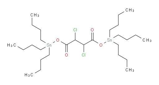 bis(tributylstannyl) 2,3-dichlorosuccinate