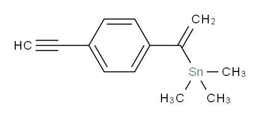 (1-(4-ethynylphenyl)vinyl)trimethylstannane