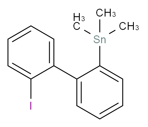 (2'-iodo-[1,1'-biphenyl]-2-yl)trimethylstannane