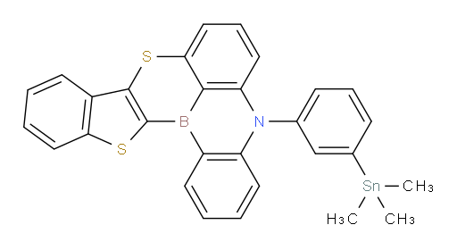 5-(3-(trimethylstannyl)phenyl)-5H-9,14-dithia-5-aza-14b-borafluoreno[3,2,1-de]anthracene