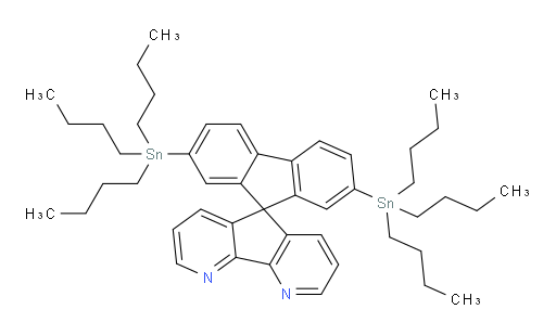 2',7'-bis(tributylstannyl)spiro[cyclopenta[1,2-b:5,4-b']dipyridine-5,9'-fluorene]