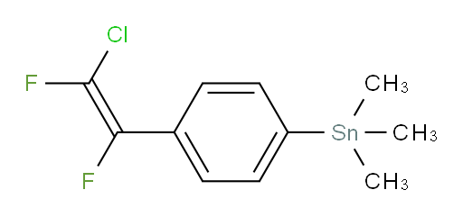 (E)-(4-(2-chloro-1,2-difluorovinyl)phenyl)trimethylstannane