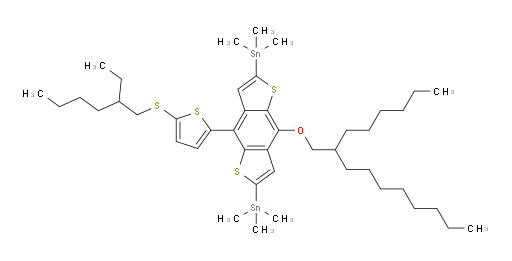 (4-(5-((2-ethylhexyl)thio)thiophen-2-yl)-8-((2-hexyldecyl)oxy)benzo[1,2-b:4,5-b']dithiophene-2,6-diyl)bis(trimethylstannane)