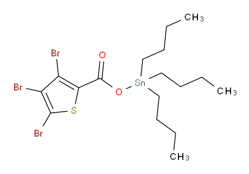 tributylstannyl 3,4,5-tribromothiophene-2-carboxylate