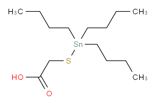 2-((tributylstannyl)thio)acetic acid