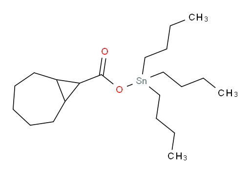 tributylstannyl bicyclo[5.1.0]octane-8-carboxylate
