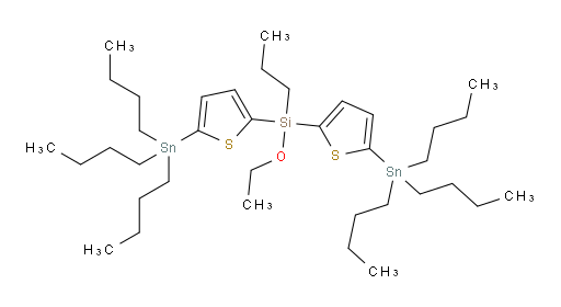 乙氧基(丙基)双(5-(三丁基锡基)噻吩-2-基)硅烷
