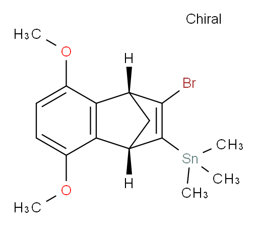 ((1S,4R)-3-bromo-5,8-dimethoxy-1,4-dihydro-1,4-methanonaphthalen-2-yl)trimethylstannane