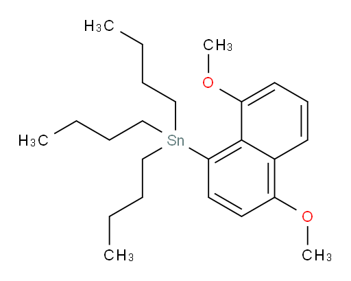 tributyl(4,8-dimethoxynaphthalen-1-yl)stannane