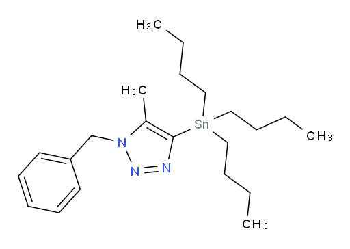 1-benzyl-5-methyl-4-(tributylstannyl)-1H-1,2,3-triazole