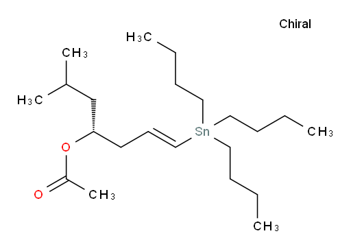 (R,E)-6-methyl-1-(tributylstannyl)hept-1-en-4-yl acetate