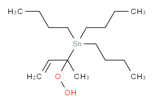 tributyl(2-hydroperoxybut-3-en-2-yl)stannane