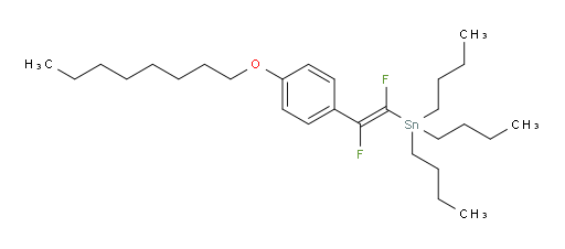 (Z)-tributyl(1,2-difluoro-2-(4-(octyloxy)phenyl)vinyl)stannane