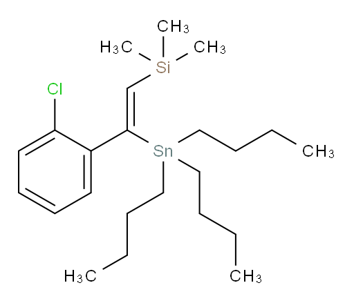 (Z)-(2-(2-chlorophenyl)-2-(tributylstannyl)vinyl)trimethylsilane