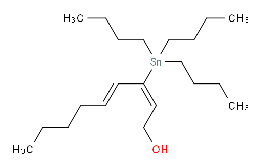 (2E,4E)-3-(tributylstannyl)nona-2,4-dien-1-ol