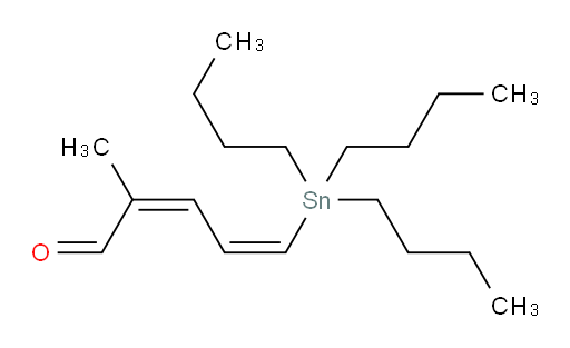 (2Z,4Z)-2-methyl-5-(tributylstannyl)penta-2,4-dienal