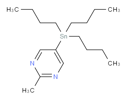 2-methyl-5-(tributylstannyl)pyrimidine