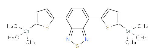 4,7-双(5-(三甲基锡基)噻吩-2-基)苯并[c][1,2,5]噻二唑