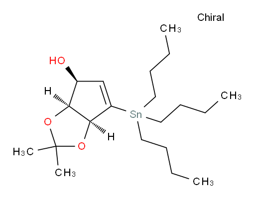 (3aS,4S,6aS)-2,2-dimethyl-6-(tributylstannyl)-4,6a-dihydro-3aH-cyclopenta[d][1,3]dioxol-4-ol