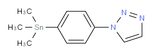 1-(4-(三甲基锡基)苯基)-1H-1,2,3-三氮唑