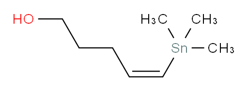 (Z)-5-(三甲基锡基)戊-4-烯-1-醇