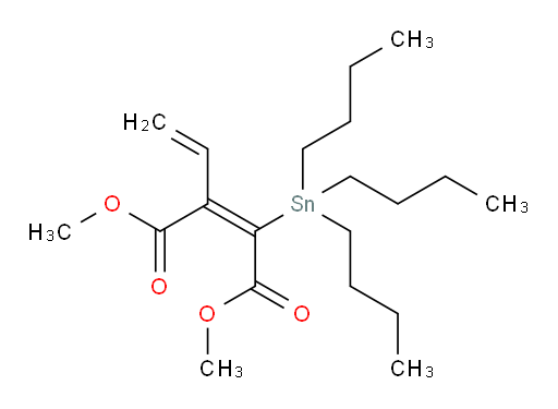 dimethyl 2-(tributylstannyl)-3-vinylmaleate