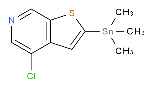 4-chloro-2-(trimethylstannyl)thieno[2,3-c]pyridine