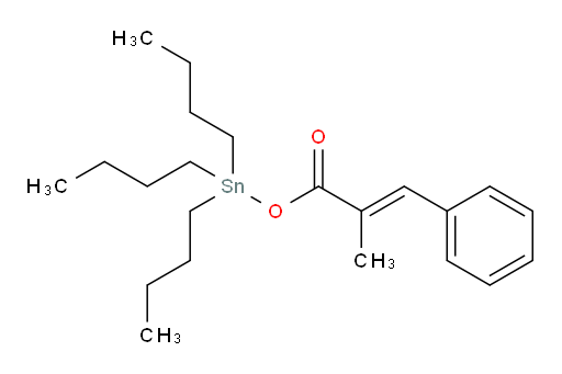 (E)-tributylstannyl 2-methyl-3-phenylacrylate