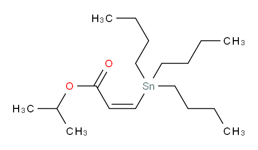 (Z)-isopropyl 3-(tributylstannyl)acrylate