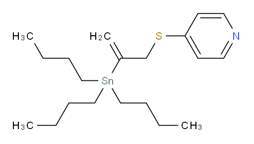 4-((2-(tributylstannyl)allyl)thio)pyridine