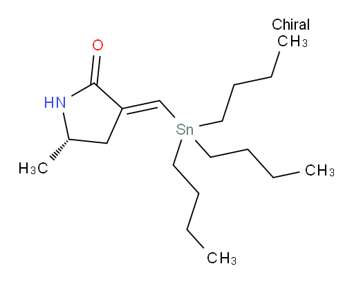 (S,E)-5-methyl-3-((tributylstannyl)methylene)pyrrolidin-2-one