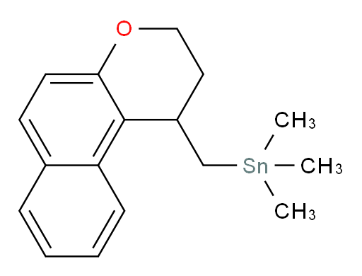 ((2,3-dihydro-1H-benzo[f]chromen-1-yl)methyl)trimethylstannane