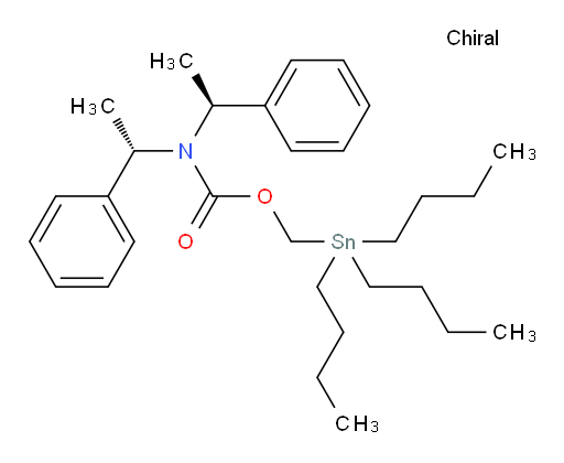 (tributylstannyl)methyl bis((S)-1-phenylethyl)carbamate