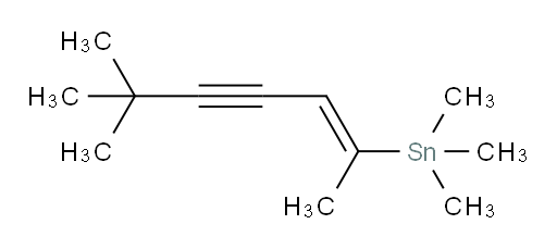(E)-(6,6-dimethylhept-2-en-4-yn-2-yl)trimethylstannane