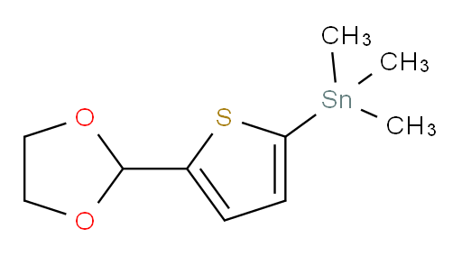 (5-(1,3-dioxolan-2-yl)thiophen-2-yl)trimethylstannane