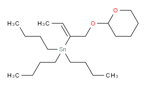 (Z)-tributyl(1-((tetrahydro-2H-pyran-2-yl)oxy)but-2-en-2-yl)stannane