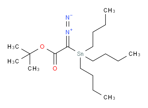 tert-butyl 2-diazo-2-(tributylstannyl)acetate