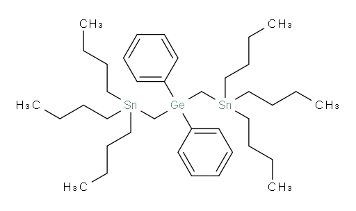 diphenylbis((tributylstannyl)methyl)germane