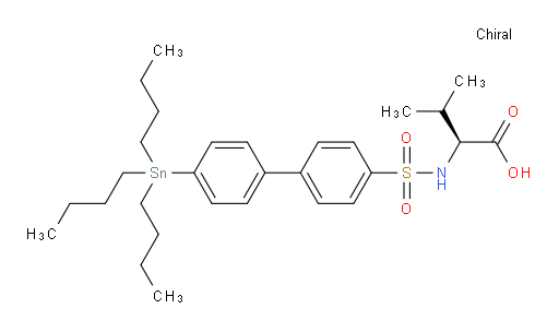 (S)-3-methyl-2-(4'-(tributylstannyl)-[1,1'-biphenyl]-4-ylsulfonamido)butanoic acid