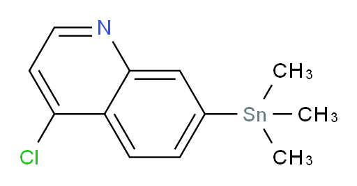 4-chloro-7-(trimethylstannyl)quinoline