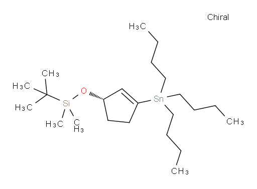 (S)-tert-butyldimethyl((3-(tributylstannyl)cyclopent-2-en-1-yl)oxy)silane