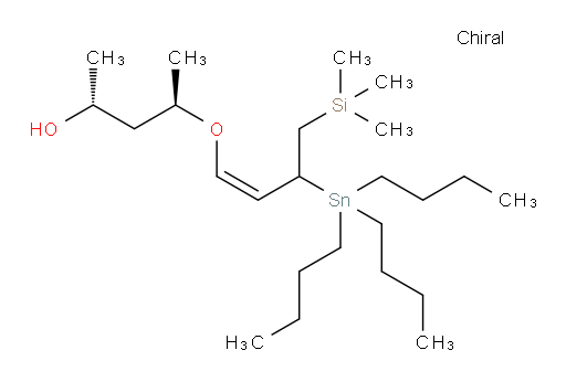 (2R,4R)-4-(((Z)-3-(tributylstannyl)-4-(trimethylsilyl)but-1-en-1-yl)oxy)pentan-2-ol