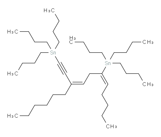 ((3Z,6E)-3-己基十一-3,6-二烯-1-炔e-1,6-二基)双(三丁基锡烷)