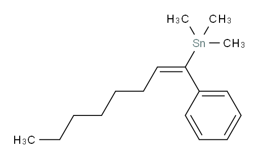 (E)-trimethyl(1-phenyloct-1-en-1-yl)stannane