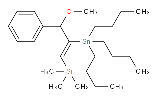 (Z)-(3-methoxy-3-phenyl-2-(tributylstannyl)prop-1-en-1-yl)trimethylsilane