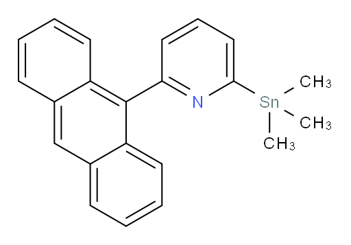2-(anthracen-9-yl)-6-(trimethylstannyl)pyridine