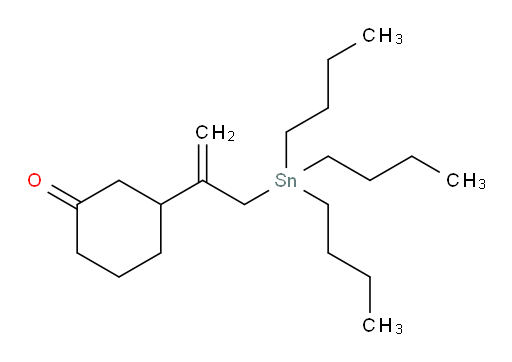 3-(3-(tributylstannyl)prop-1-en-2-yl)cyclohexanone