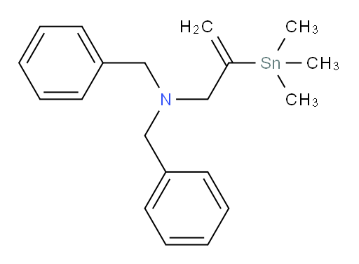 N,N-二苄基-2-(三甲基锡基)丙-2-烯-1-胺