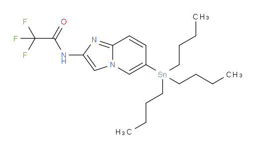 2,2,2-三氟-N-(6-(三丁基锡基)咪唑并[1,2-a]吡啶-2-基)乙酰胺